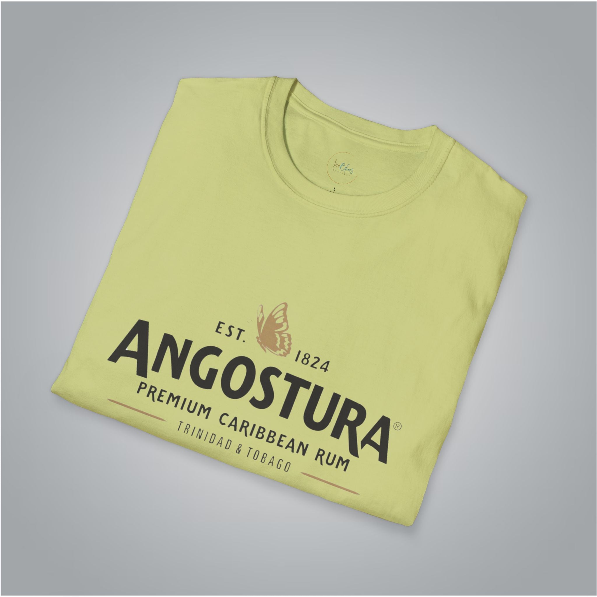 Trinidad & Tobago Angostura Beer Logo Unisex T-Shirt - Irie Blues Boutique