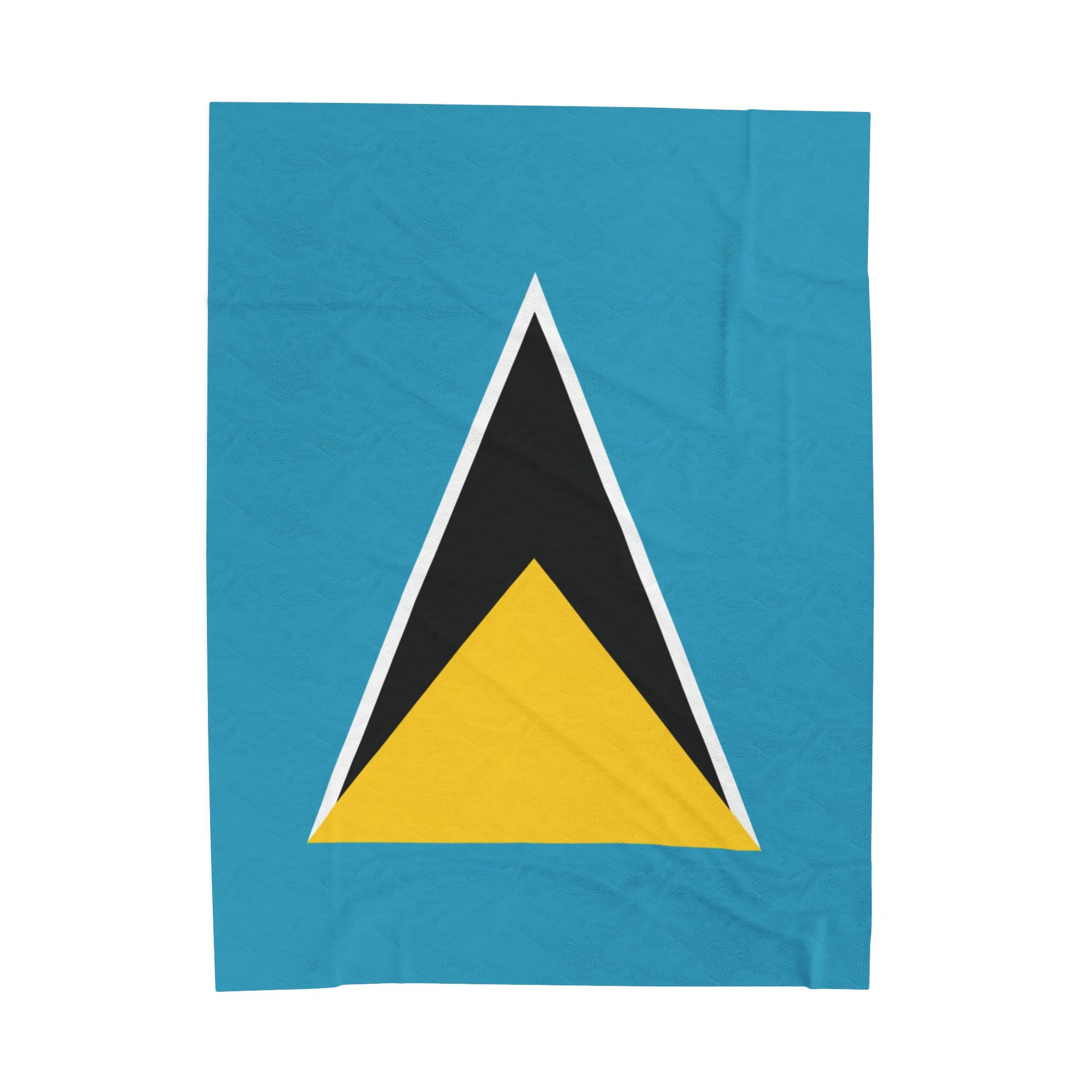 St Lucia Plush Blanket, Soft Throw for Home Decor, Perfect Gift for All Occasions, Bedtime Comfort, Travel Companion - Irie Blues Boutique