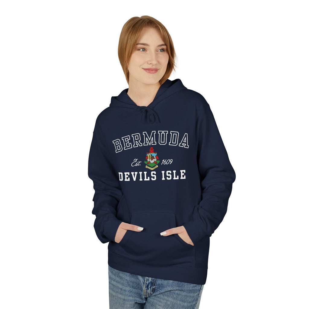 Bermuda Devils Isle Unisex Hoodie - Irie Blues Boutique