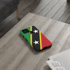 Saint Kitts and Nevis Flag Tough Phone Case