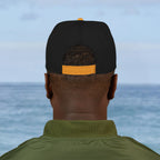 Haiti Zoe Embroidered Snapback Hat