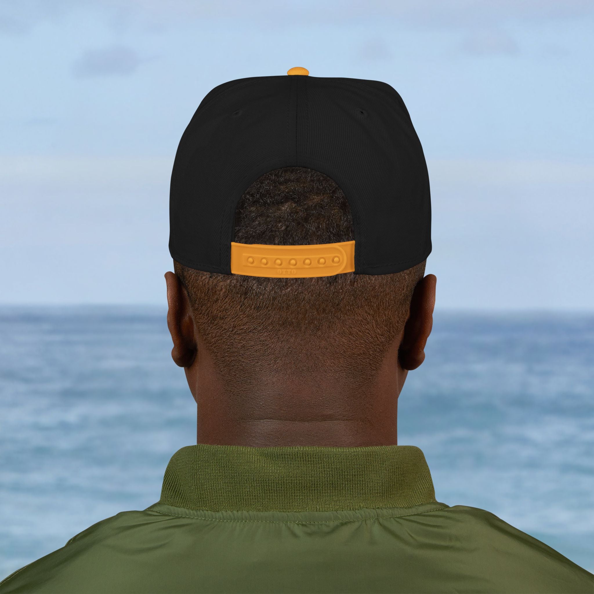 Haiti Zoe Embroidered Snapback Hat