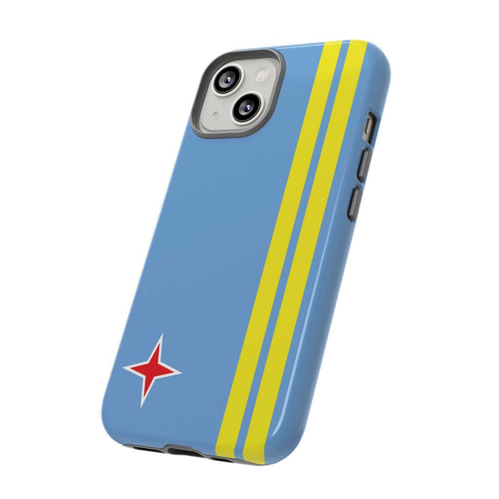 Aruba Flag Tough Phone Case - Irie Blues Boutique