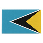 St Lucia Flag Rally Towel - Irie Blues Boutique