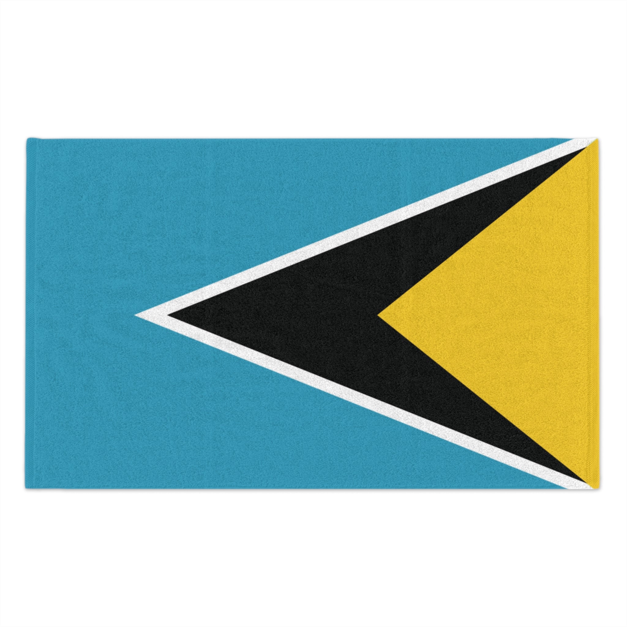 St Lucia Flag Rally Towel - Irie Blues Boutique