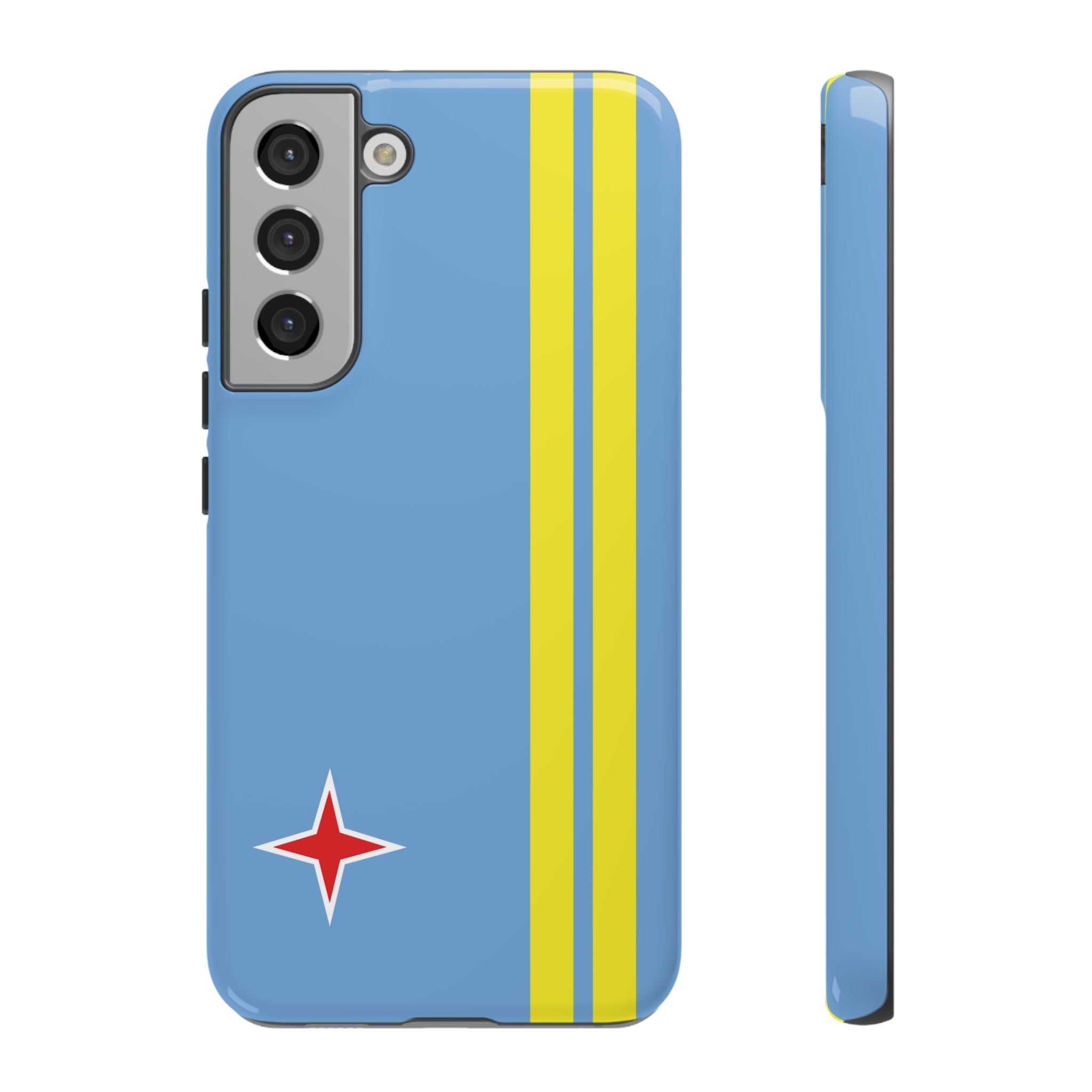 Aruba Flag Tough Phone Case - Irie Blues Boutique