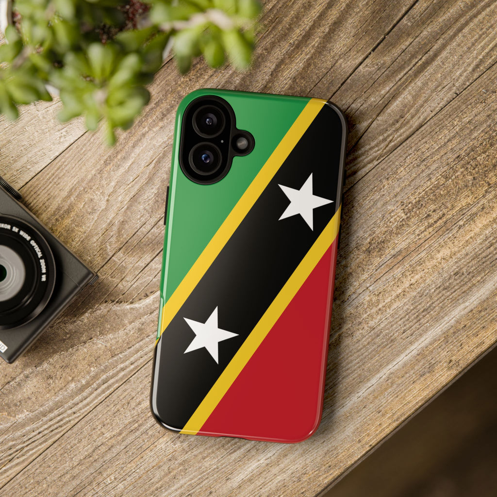 Saint Kitts and Nevis Flag Tough Phone Case