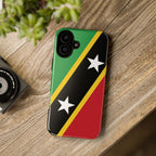 Saint Kitts and Nevis Flag Tough Phone Case