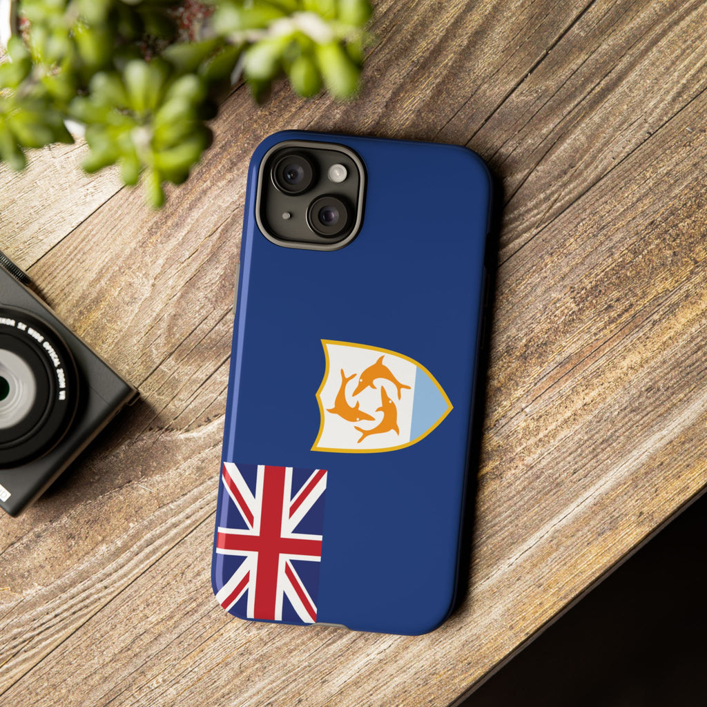 Anguilla Flag Tough Phone Case