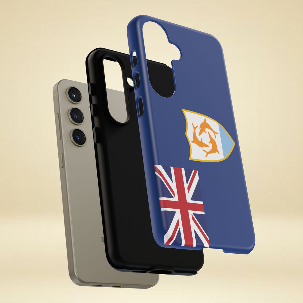 Anguilla Flag Tough Phone Case