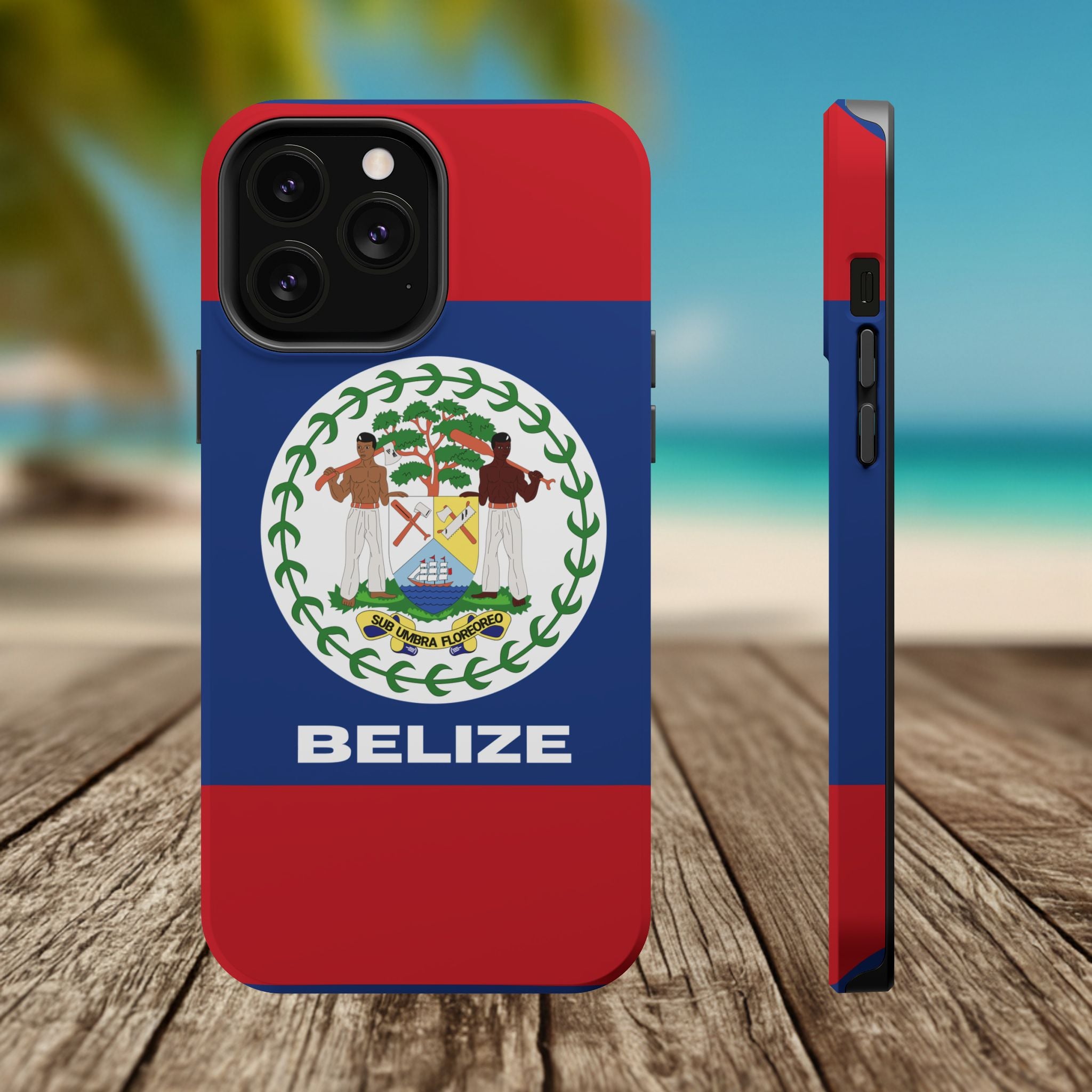 Belize Flag Magnetic Case - Irie Blues Boutique