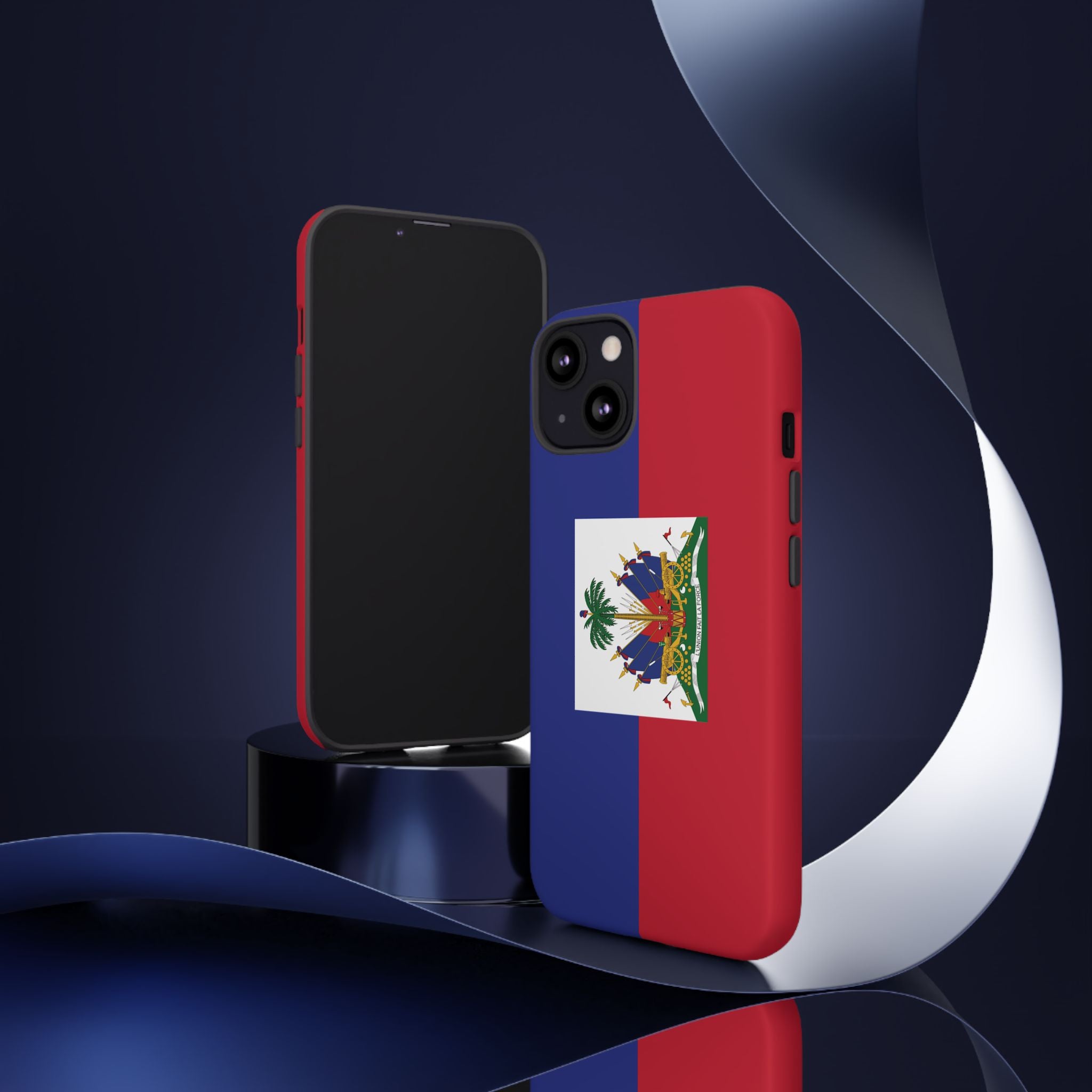 Haiti Flag Tough Phone Case - Irie Blues Boutique