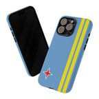 Aruba Flag Tough Phone Case - Irie Blues Boutique