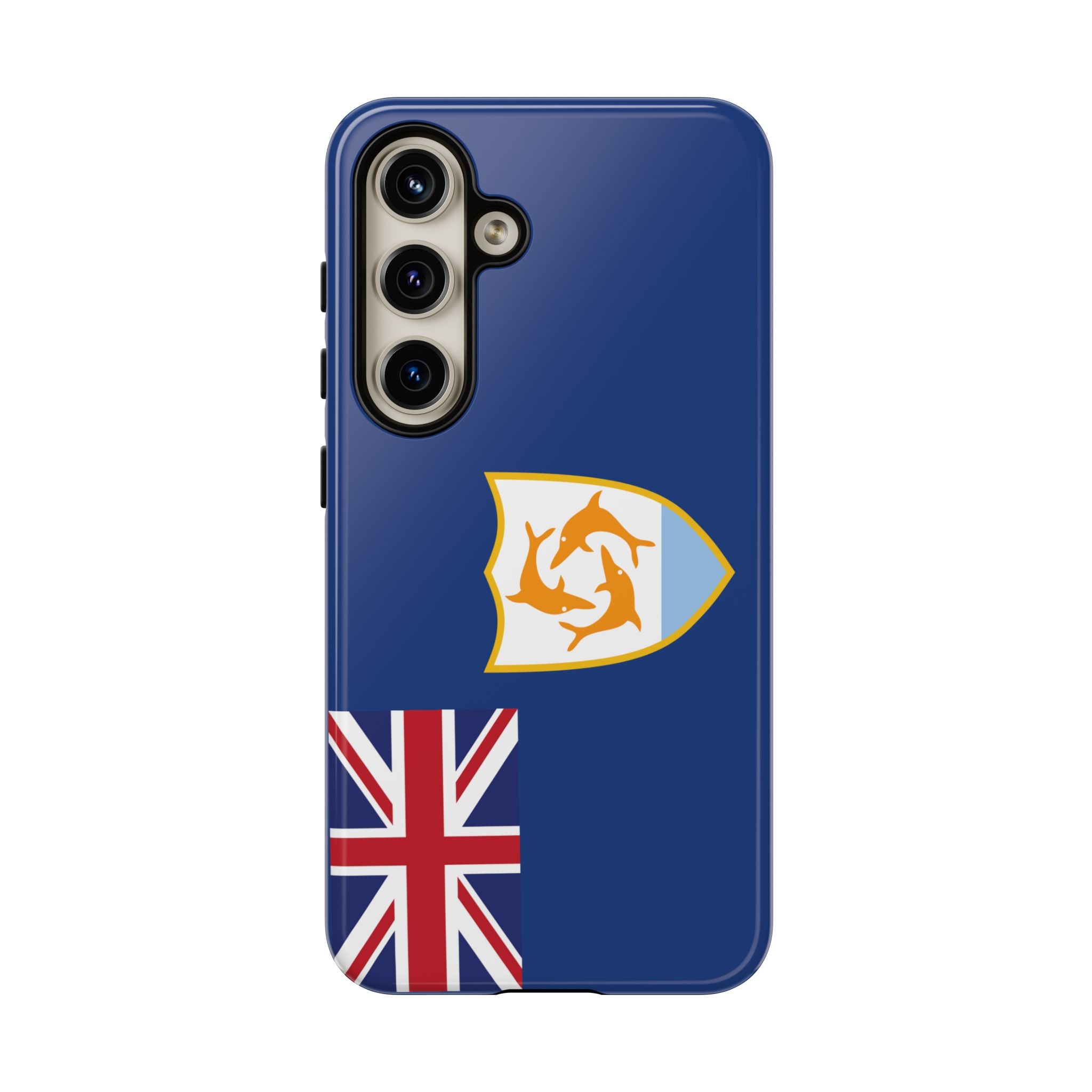 Anguilla Flag Tough Phone Case