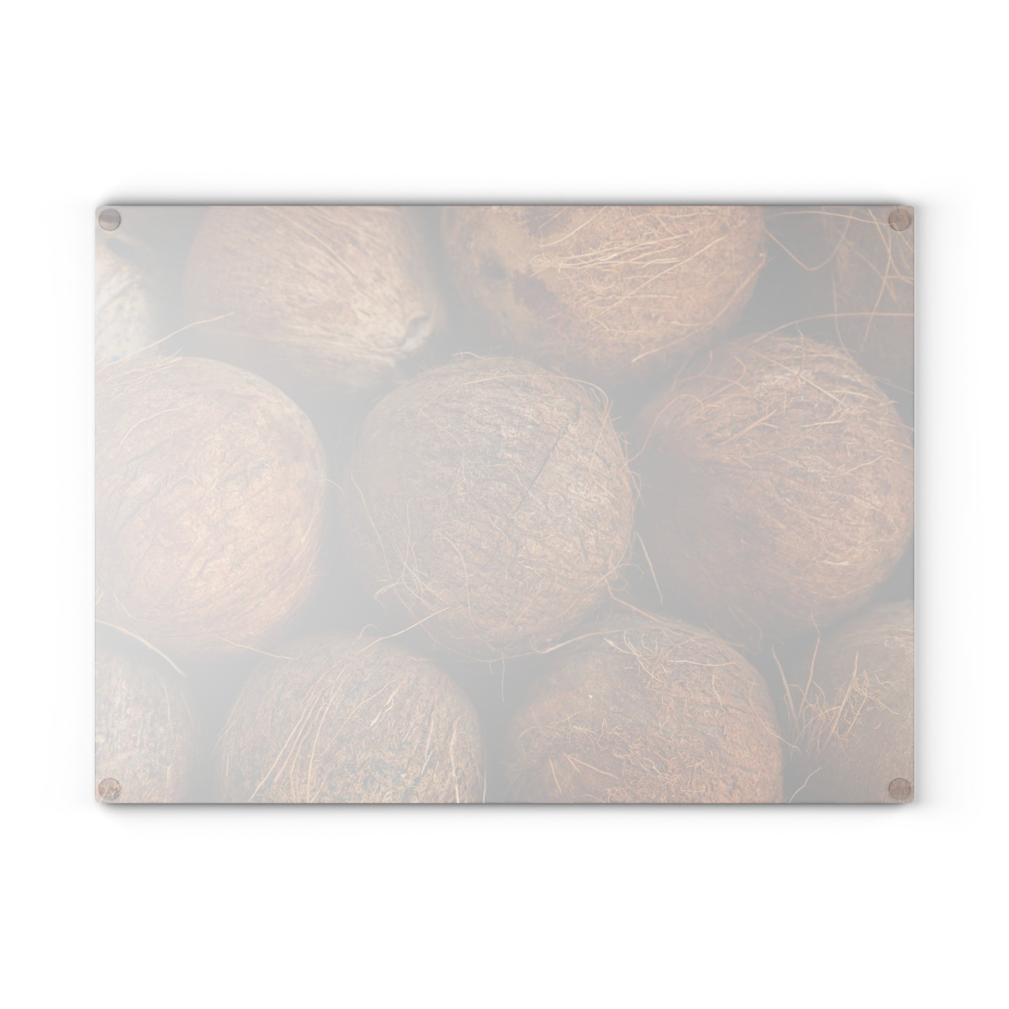 Coconuts Glass Cutting Board
