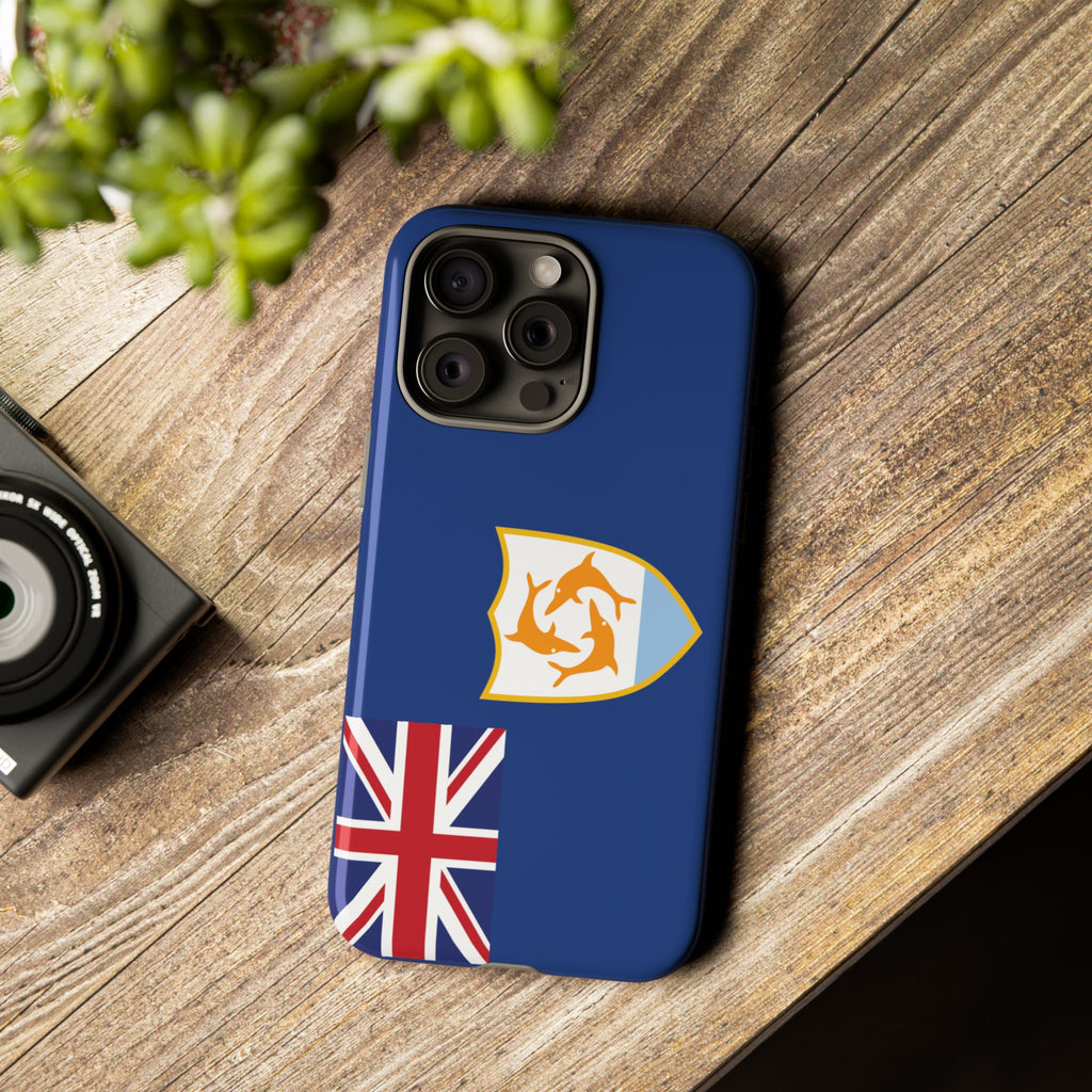 Anguilla Flag Tough Phone Case