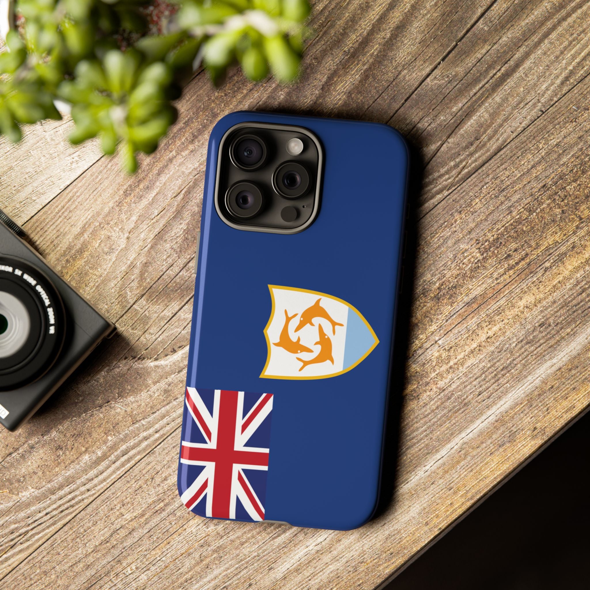Anguilla Flag Tough Phone Case