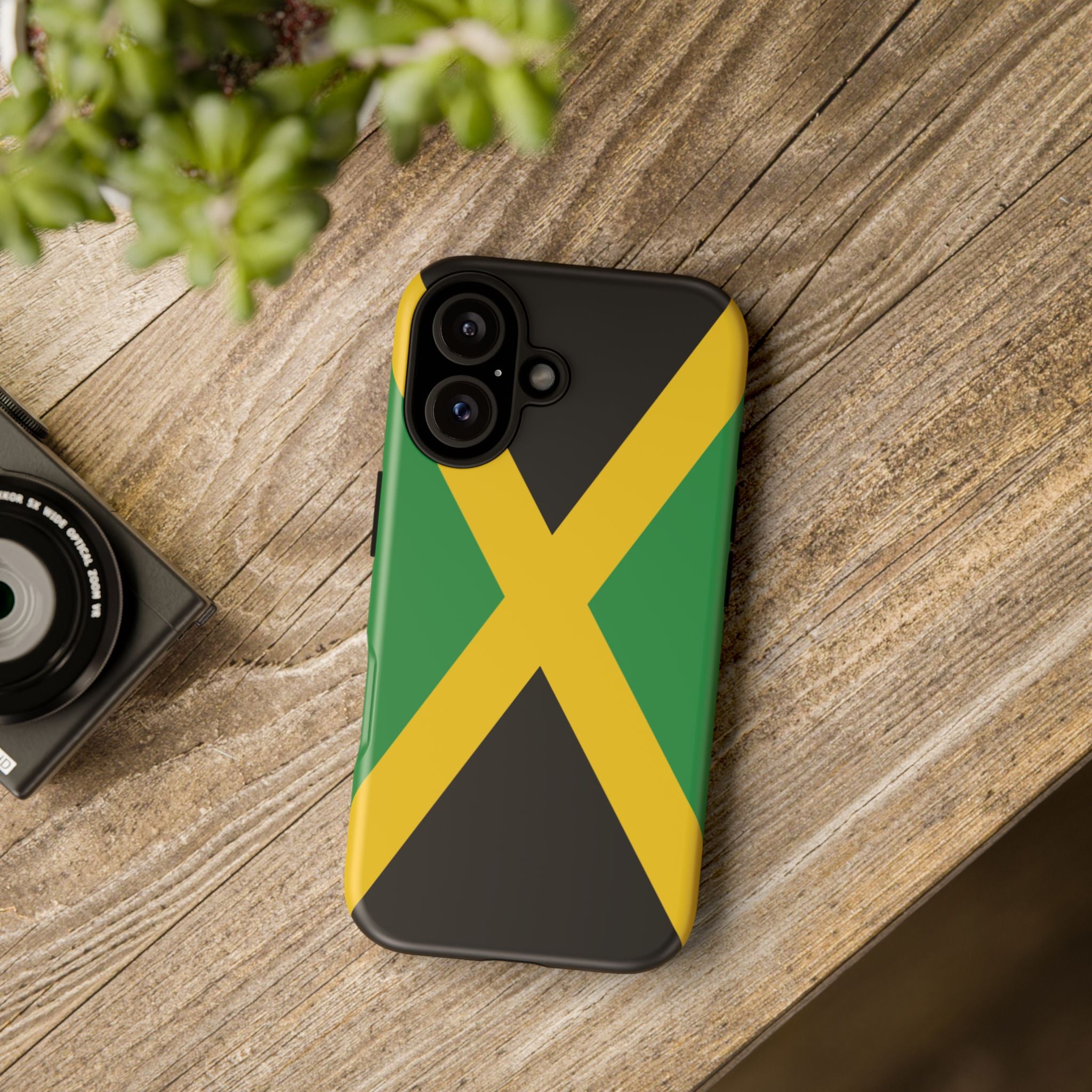 Jamaica Flag Tough Phone Case
