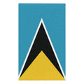 St Lucia Flag Rally Towel - Irie Blues Boutique
