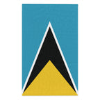 St Lucia Flag Rally Towel - Irie Blues Boutique