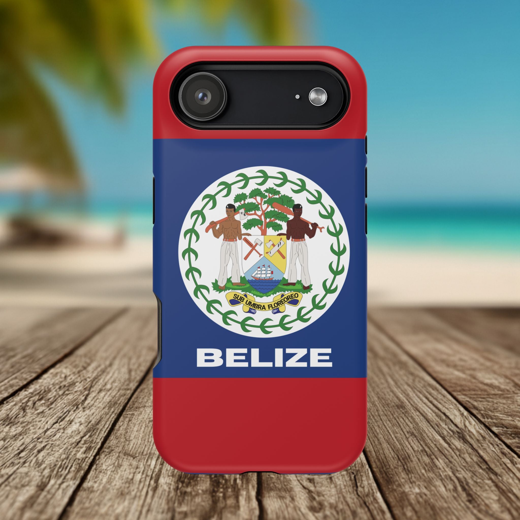 Belize Flag Magnetic Case - Irie Blues Boutique