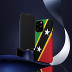 Saint Kitts and Nevis Flag Tough Phone Case -USVI Protective Phone Cover, Caribbean Flag Design, Flag Lover Gift, Island Phone Accessories, - Irie Blues Boutique
