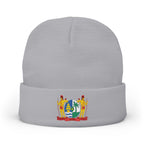 Suriname Coat of Arms Embroidered Knit Beanie
