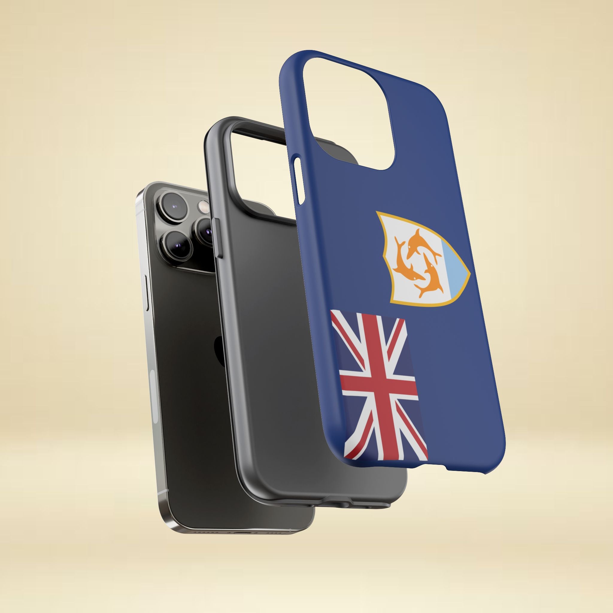 Anguilla Flag Tough Phone Case