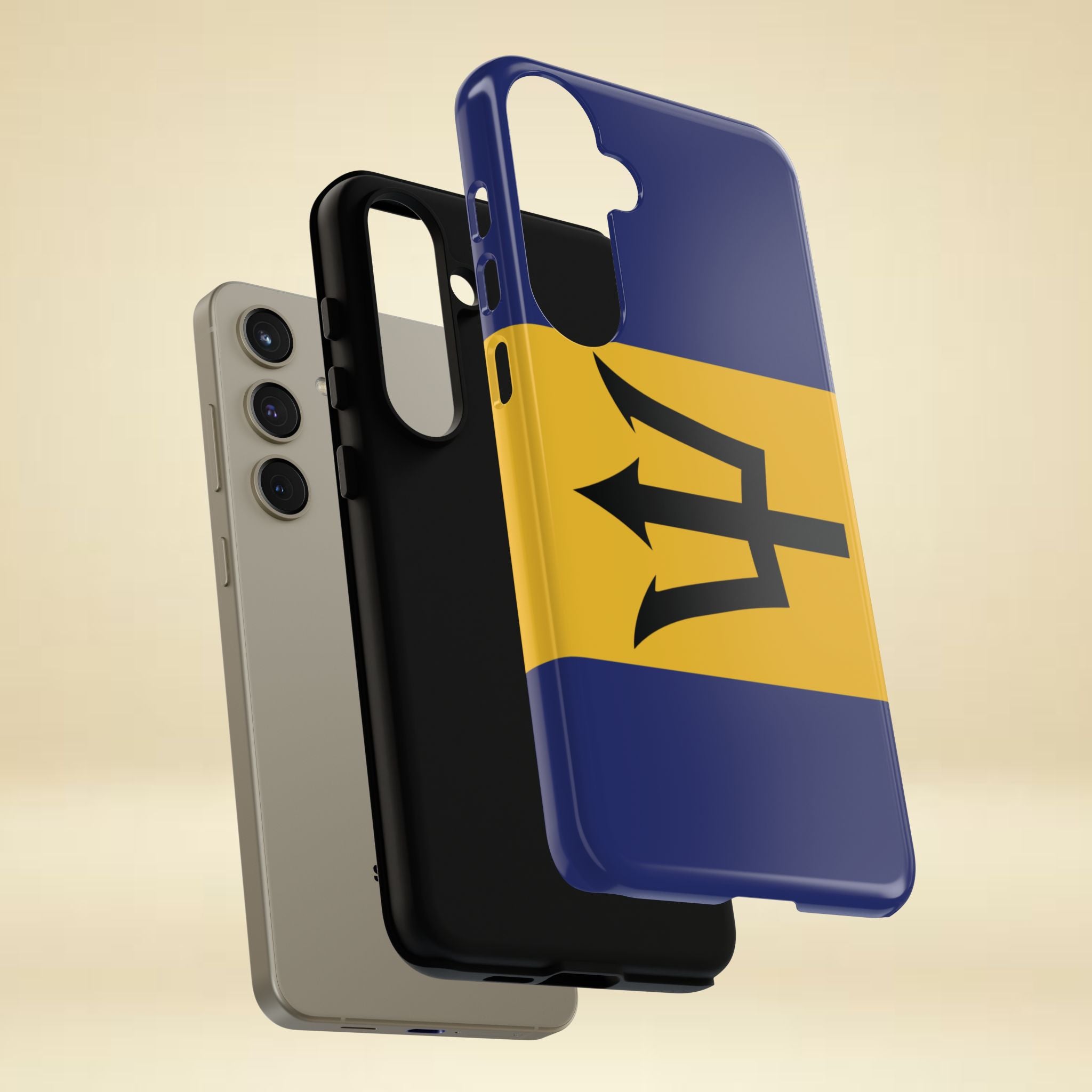 Barbados Flag Phone Case