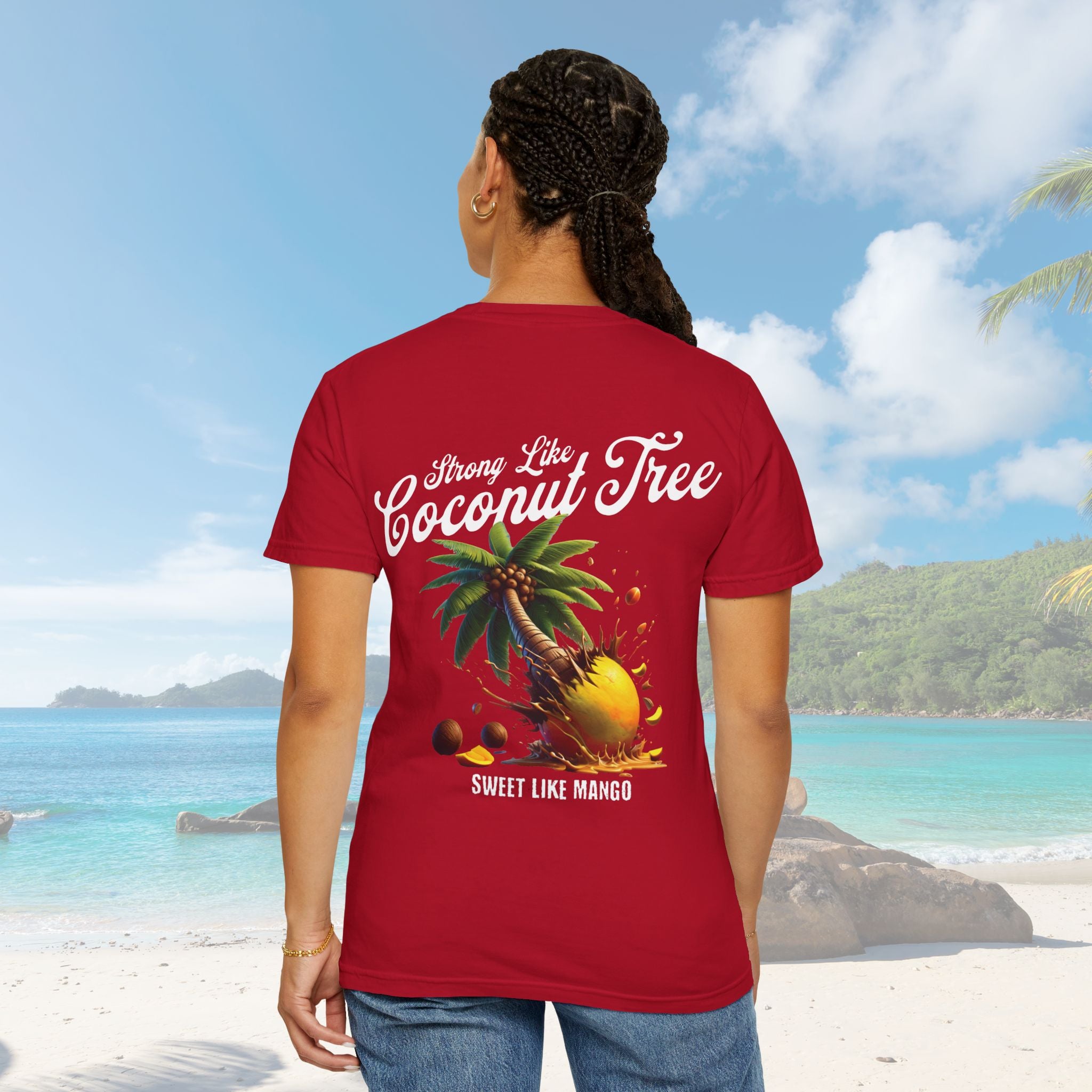Strong Like Coconut Tree Sweet Like Mango Shirt - Irie Blues Boutique