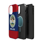 Belize Flag Magnetic Case - Irie Blues Boutique