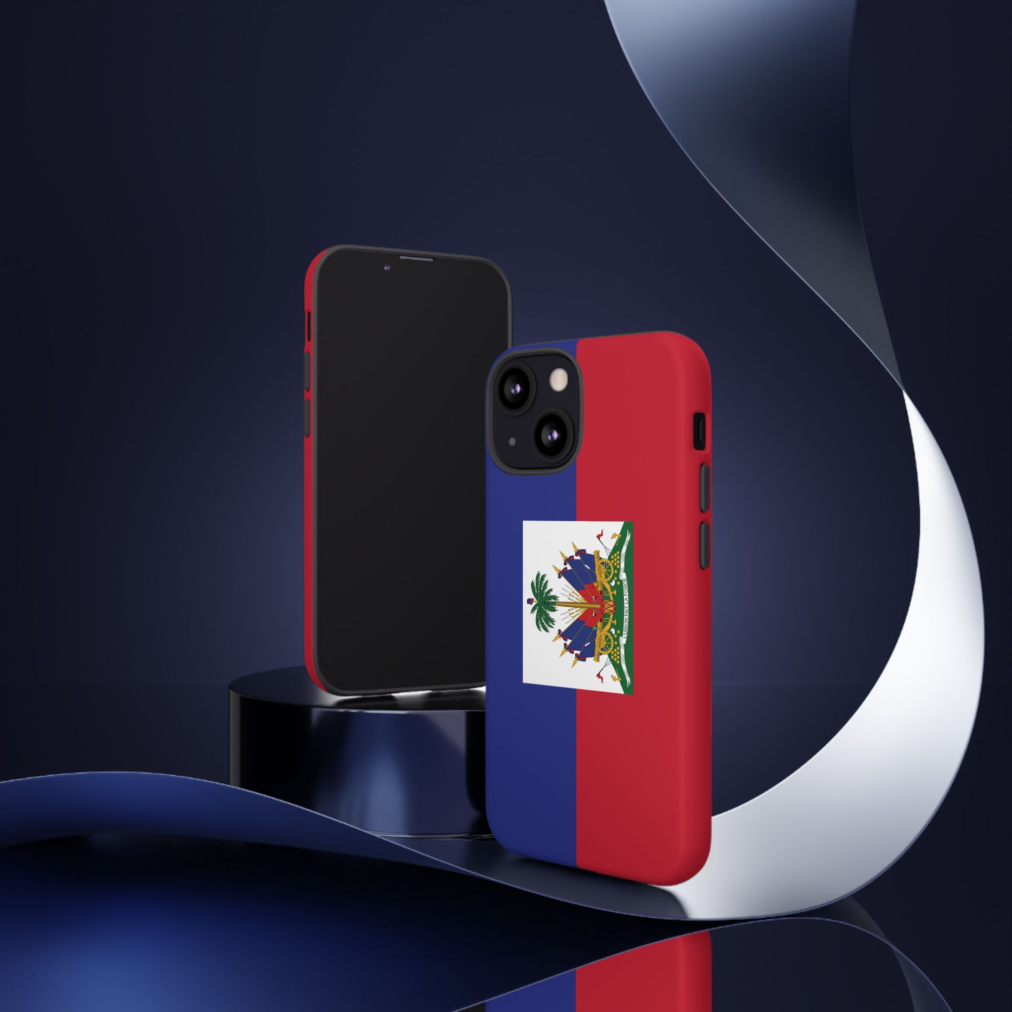Haiti Flag Tough Phone Case - Irie Blues Boutique