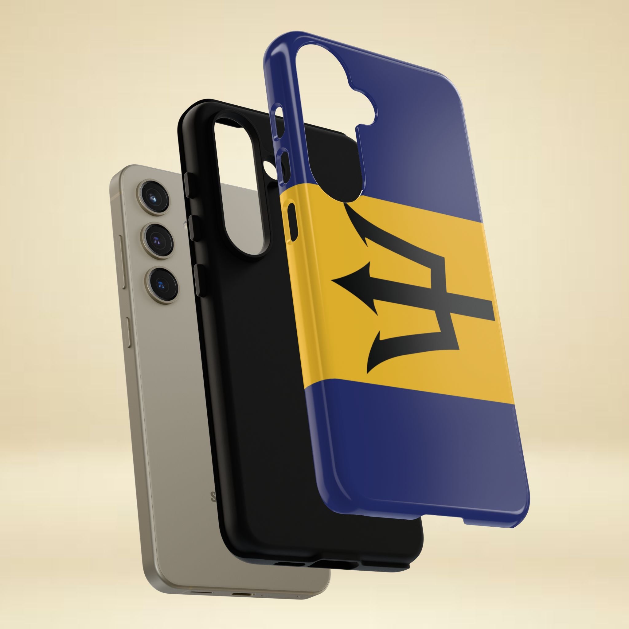 Barbados Flag Phone Case