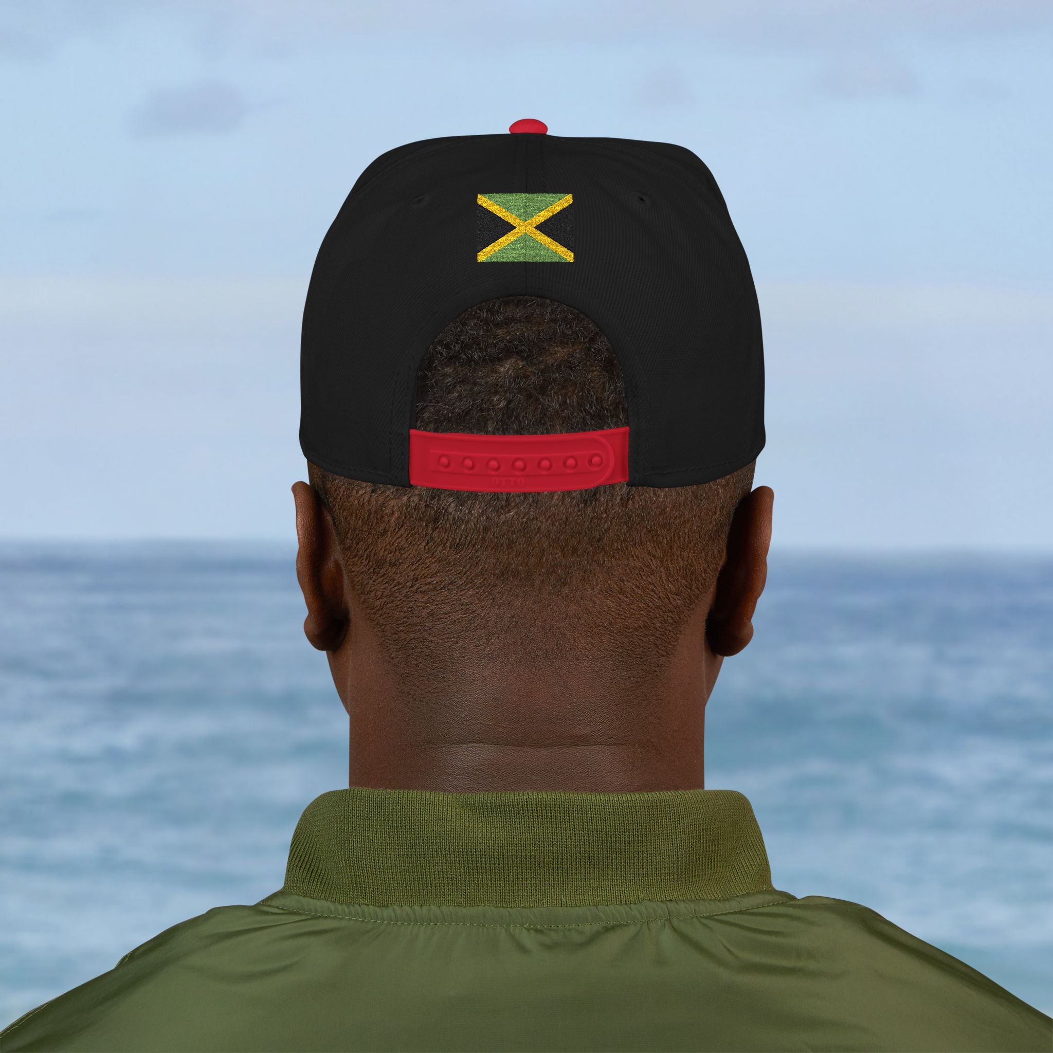 Caribbean AF Flat Bill Cap - Irie Blues Boutique
