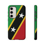 Saint Kitts and Nevis Flag Tough Phone Case - Irie Blues Boutique