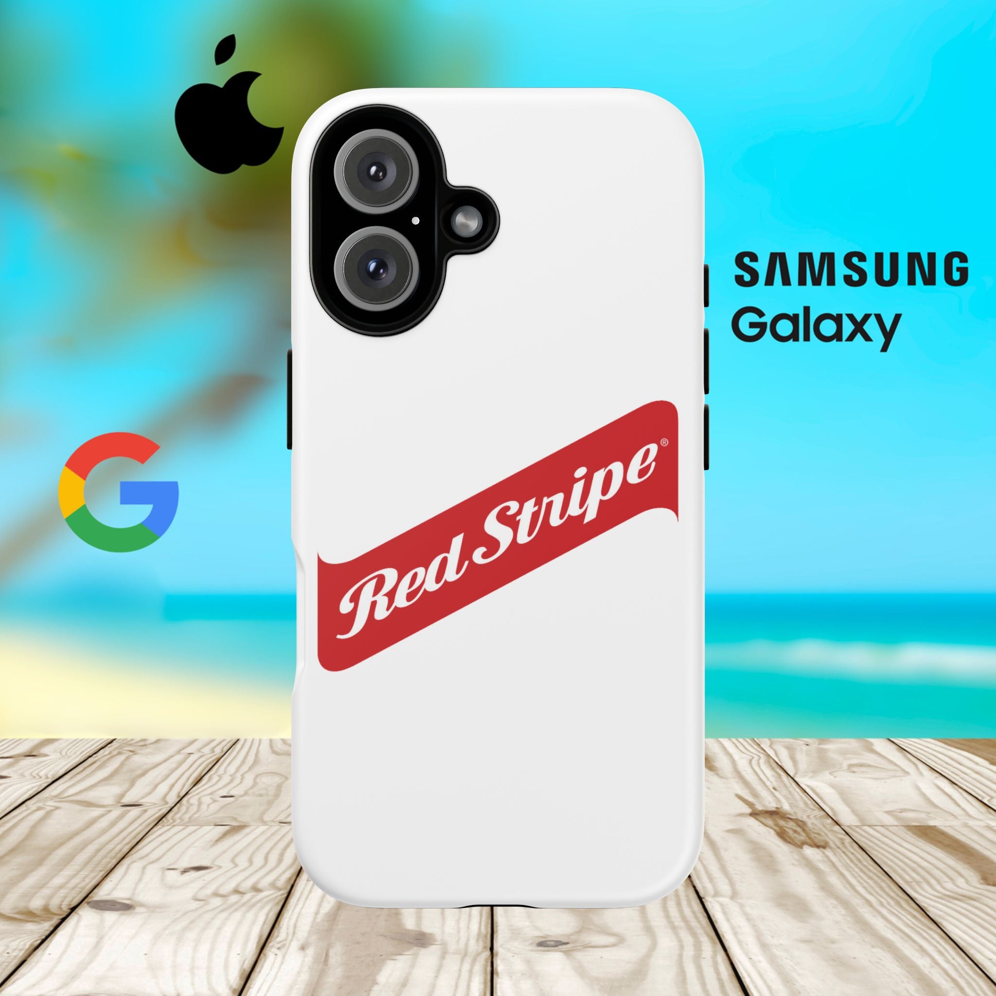 Jamaican Red Stripe Beer Logo Tough Case - Irie Blues Boutique
