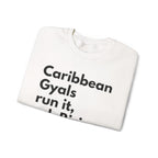Caribbean Gyals Run It, Ask Riri Crewneck Sweatshirt