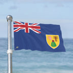 Turks & Caicos Flag Double Sided Flag