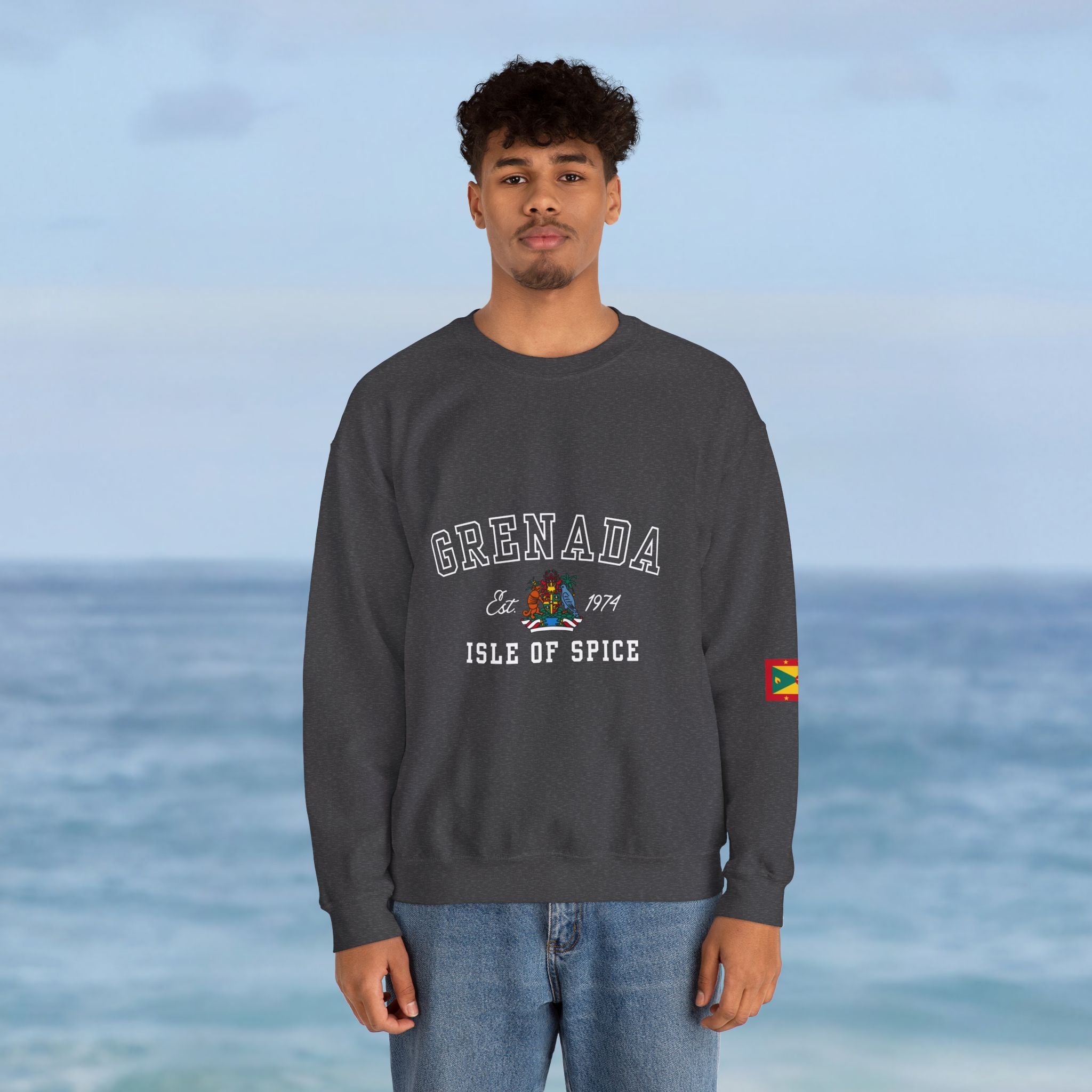Grenada Isle of Spice Sweatshirt - Irie Blues Boutique