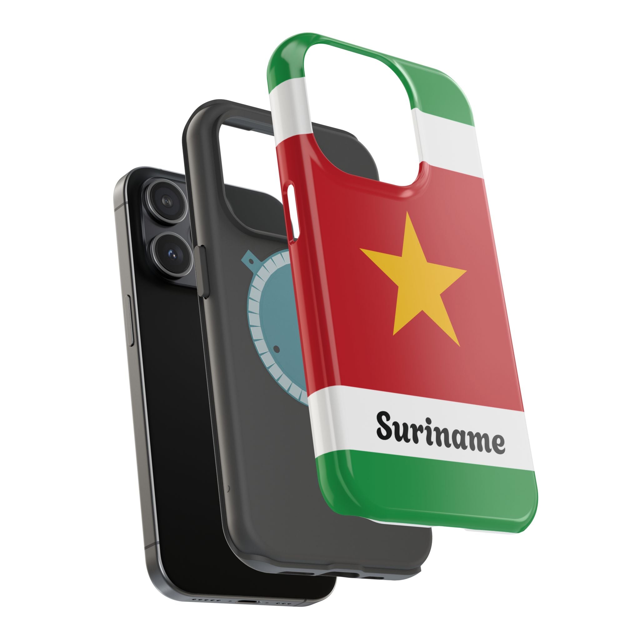 Suriname Flag Magnetic Case - Irie Blues Boutique