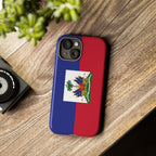 Haiti Flag Tough Phone Case - Irie Blues Boutique