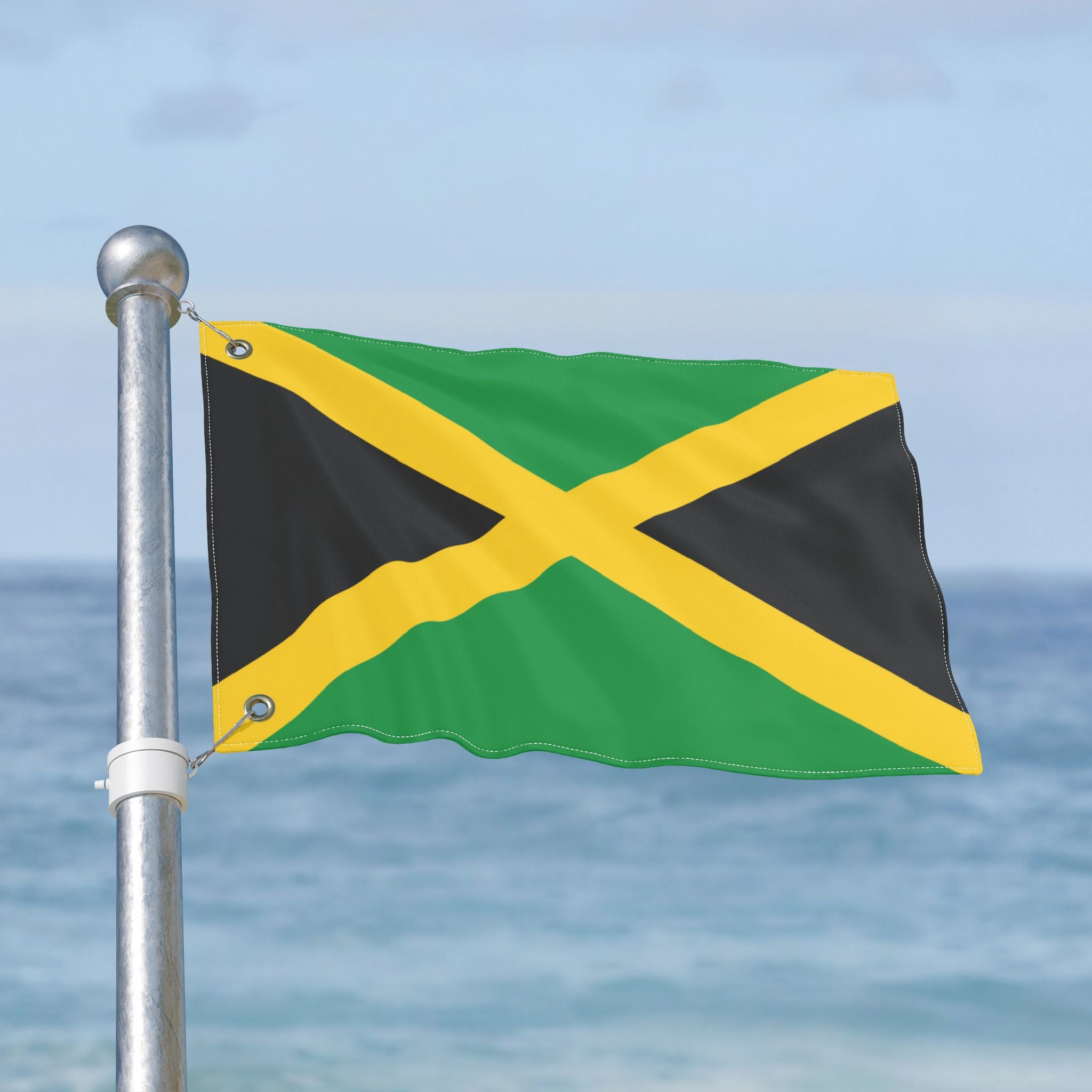 Jamaica Flag Double Sided Flag