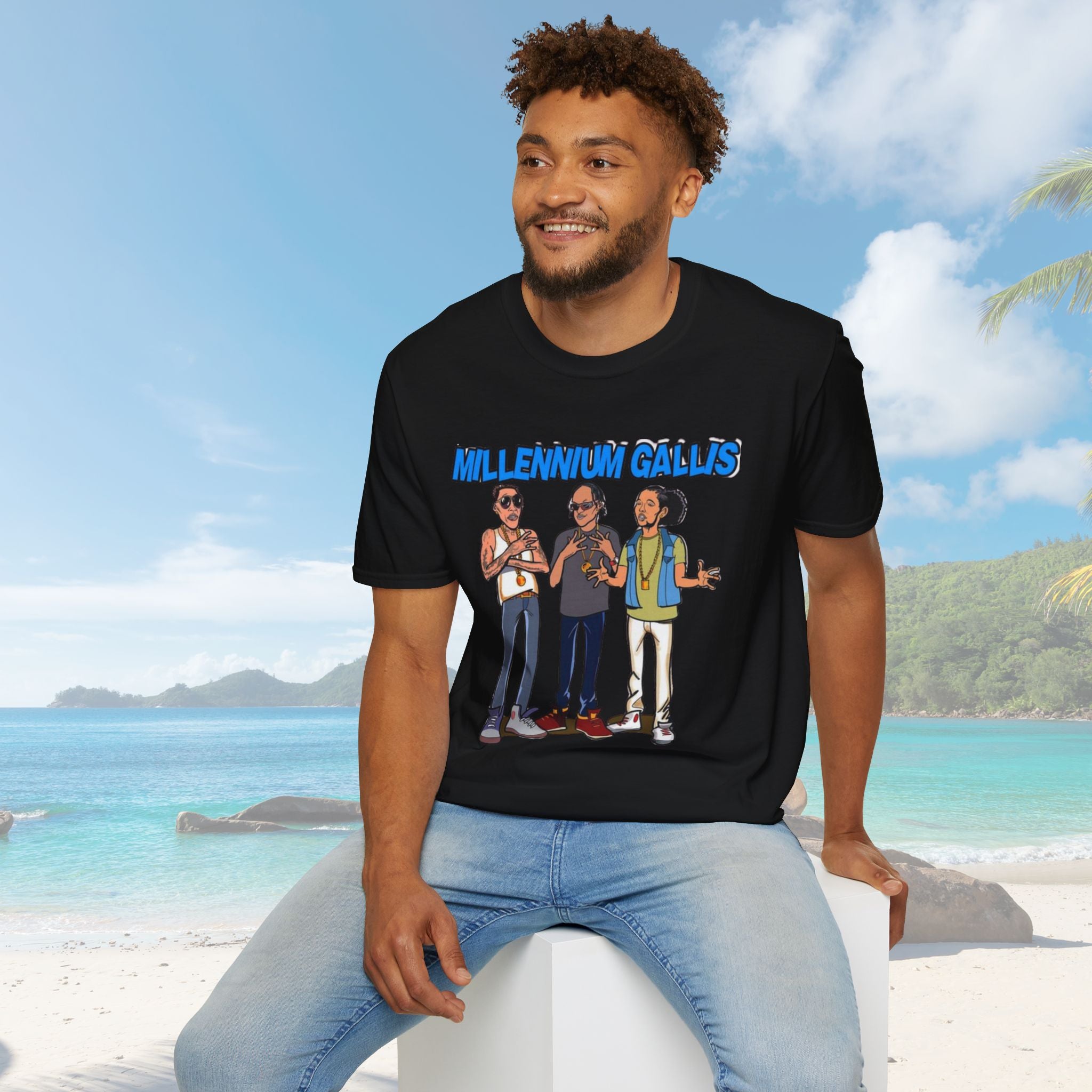 Millennium Gallis Dancehall Tee - Irie Blues Boutique