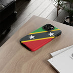 Saint Kitts and Nevis Flag Tough Phone Case