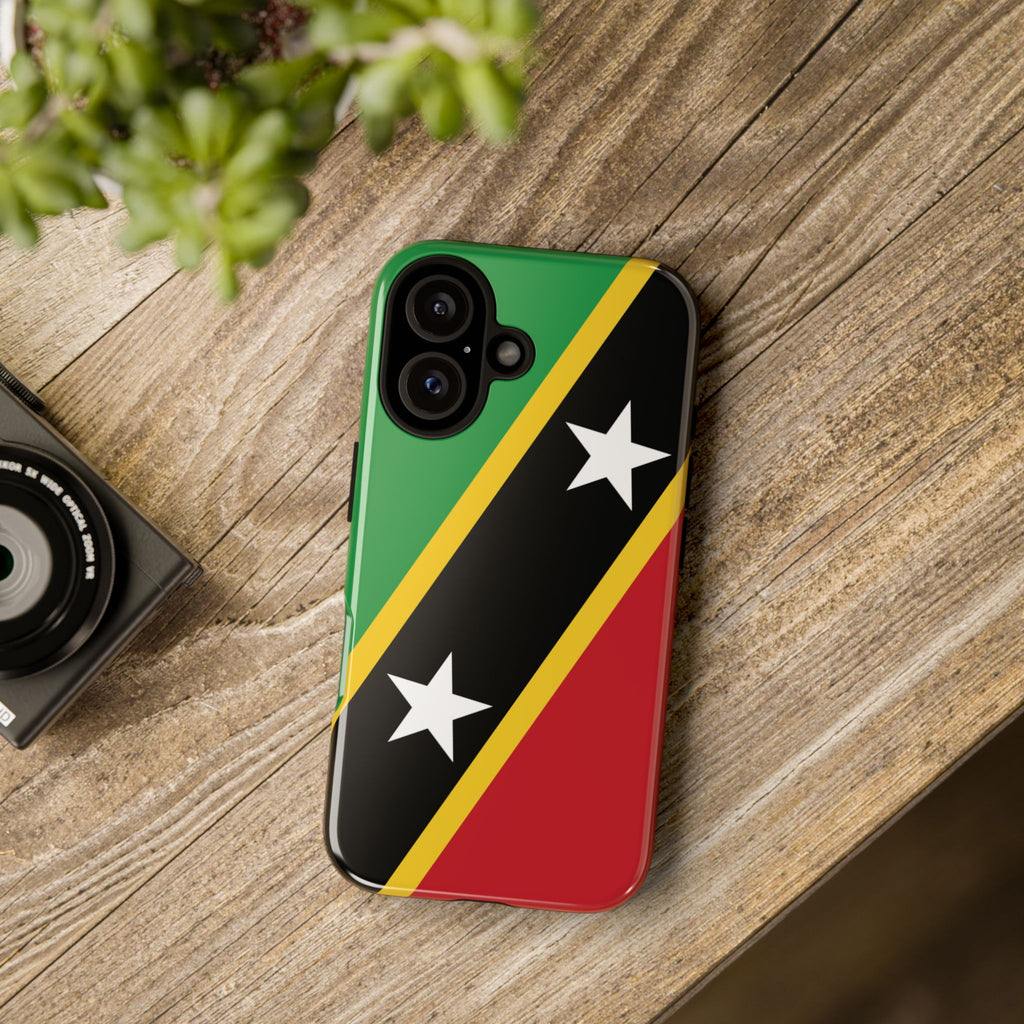Saint Kitts and Nevis Flag Tough Phone Case
