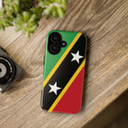 Saint Kitts and Nevis Flag Tough Phone Case