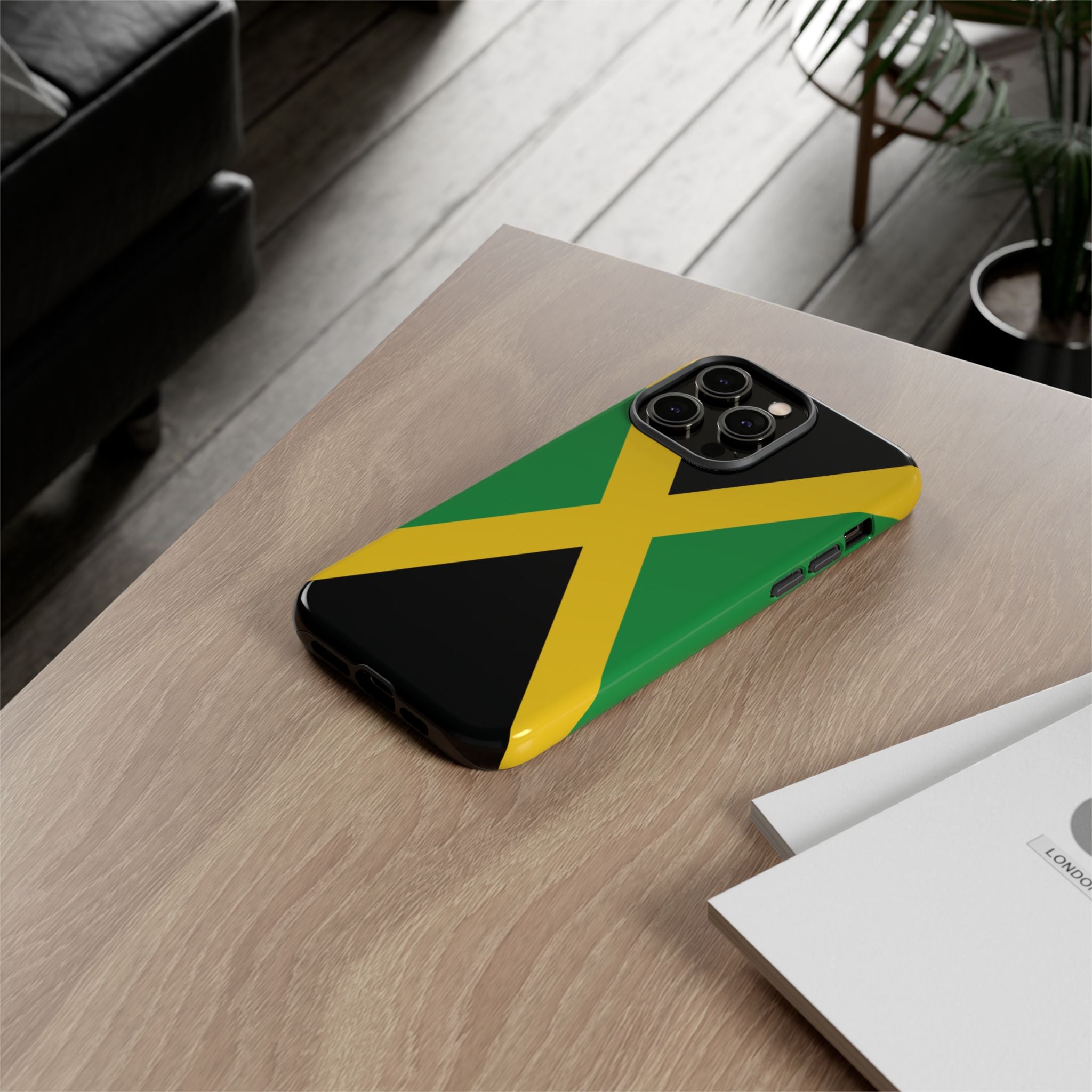 Jamaica Flag Tough Phone Case