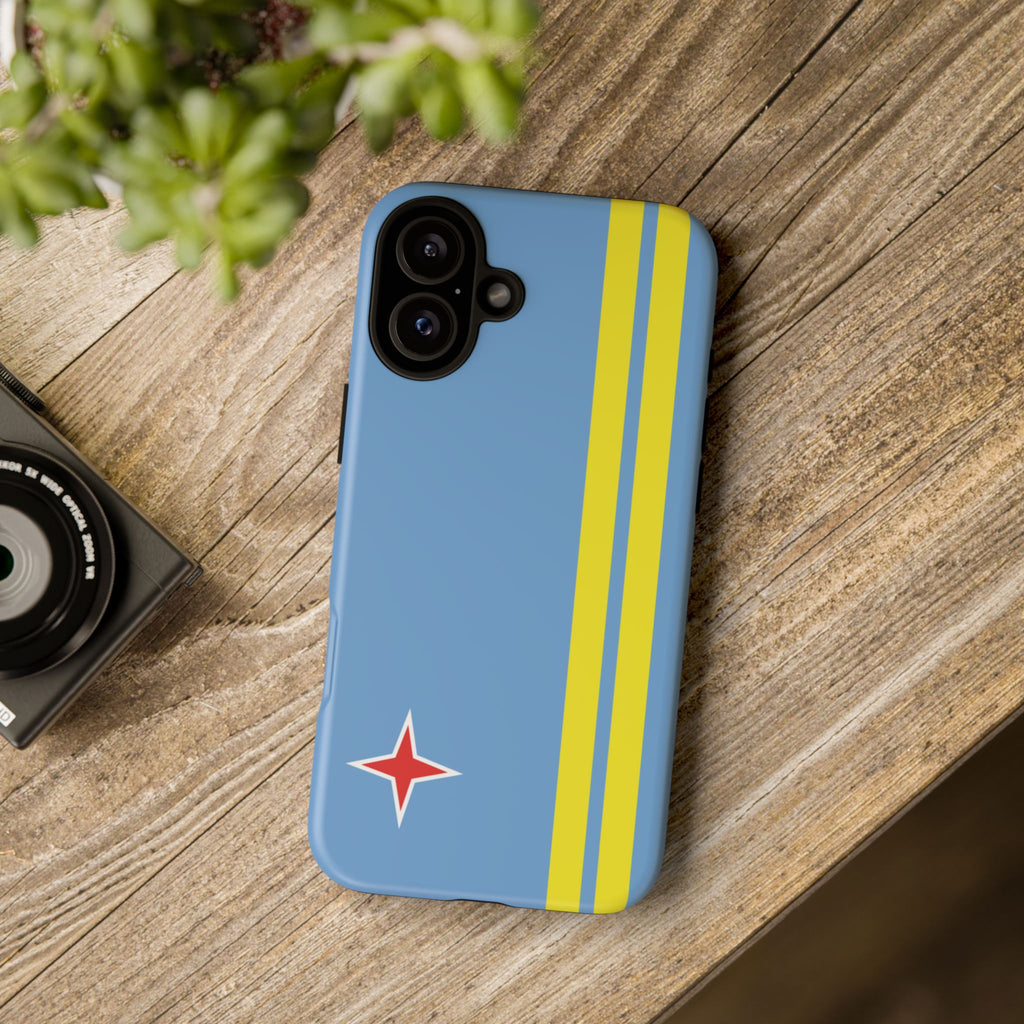 Aruba Flag Tough Phone Case - Irie Blues Boutique