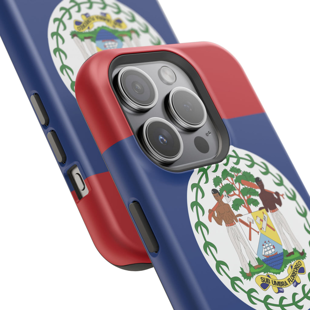 Belize Flag Magnetic Case - Irie Blues Boutique