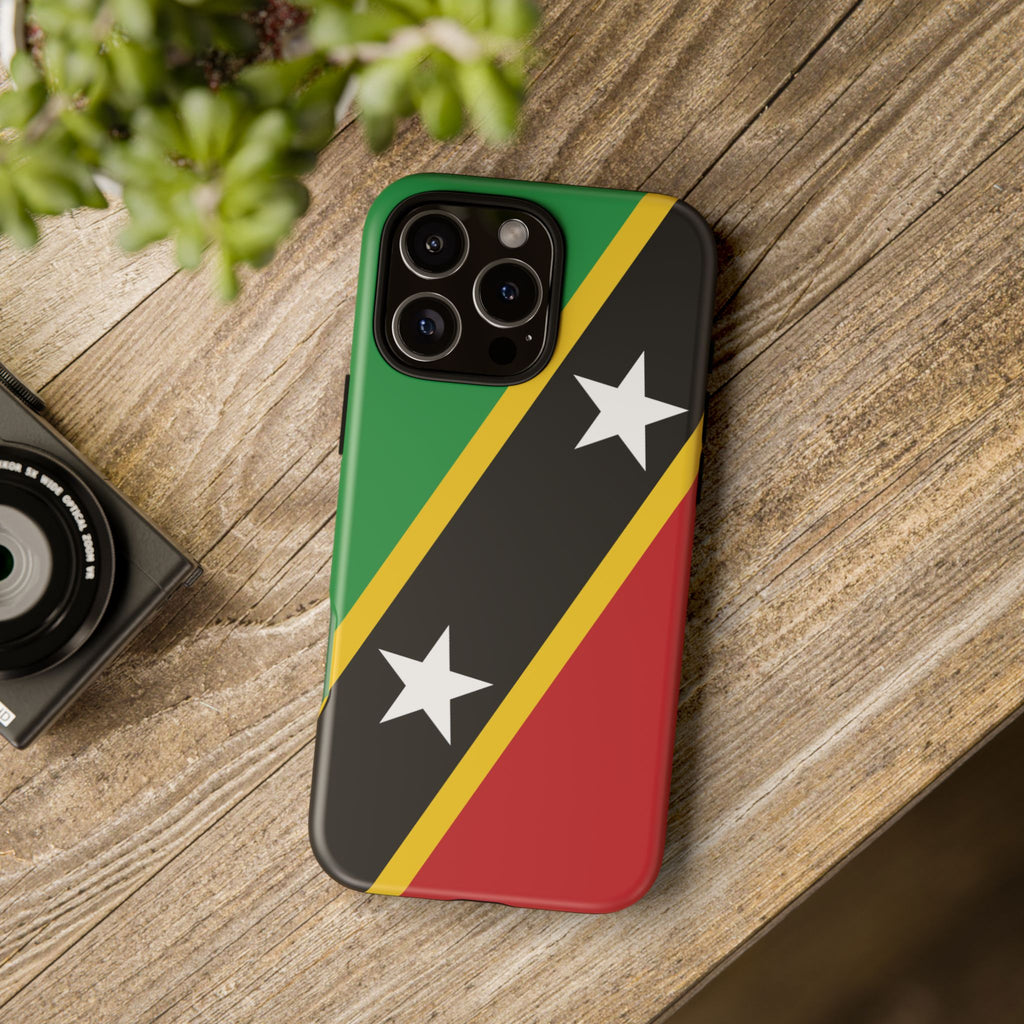 Saint Kitts and Nevis Flag Tough Phone Case